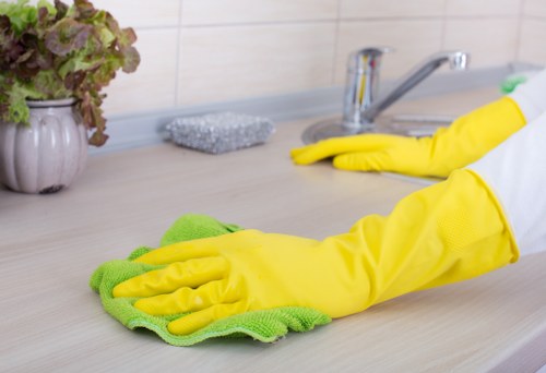 Analytics cookies used for performance monitoring on a cleaning service website