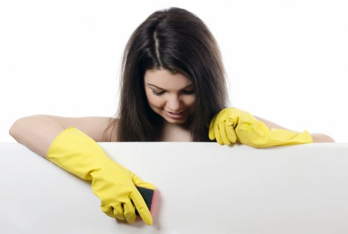 Cleaning appointment booking and confirmation paperwork